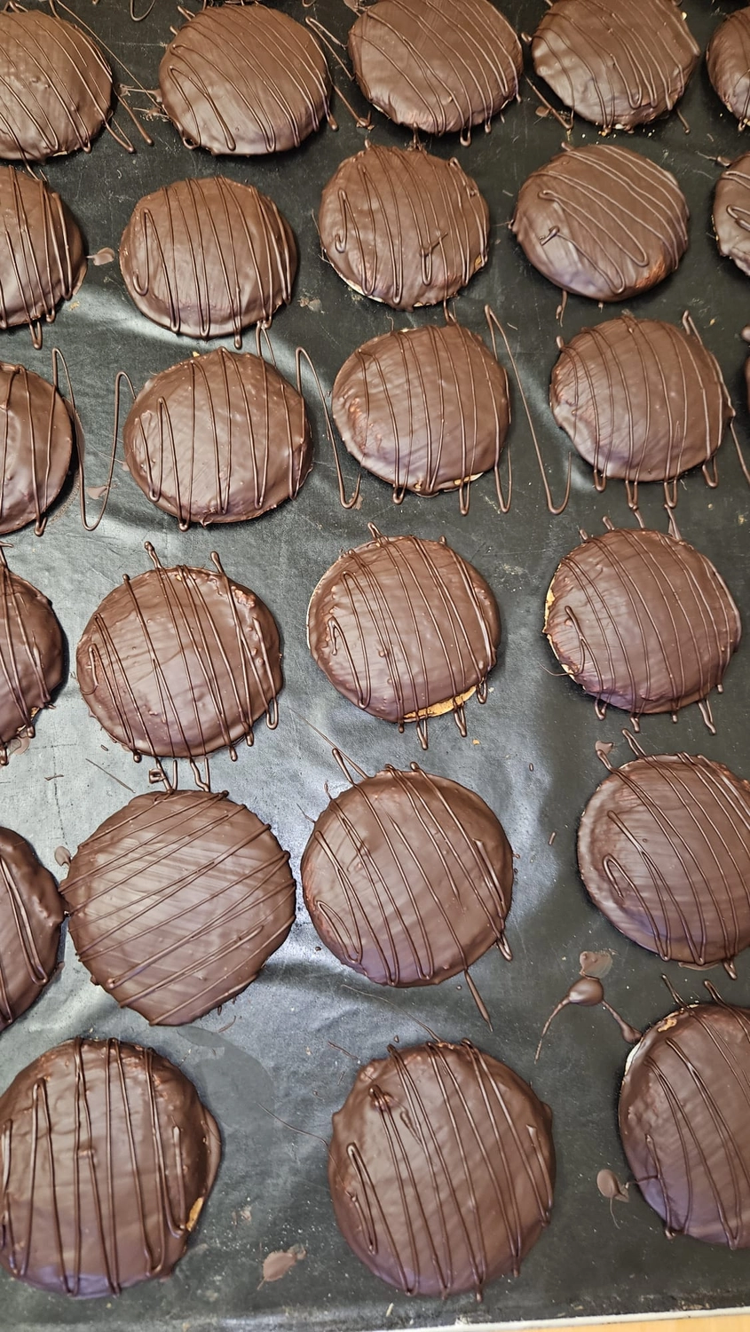 Bäckerei Konditorei Neher Rettenberg - Backwaren und Lebensmitteln - Schokoladenüberzogene Kekse